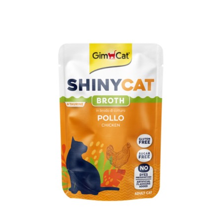 GIMBORN SHINYCAT bustina 70gr POLLO in brodo