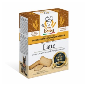 BOOBY BISCOTTI GR. 400 LATTE