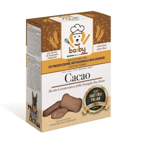 DUE ERRE BOOBY BISCOTTI GR. 400 CACAO