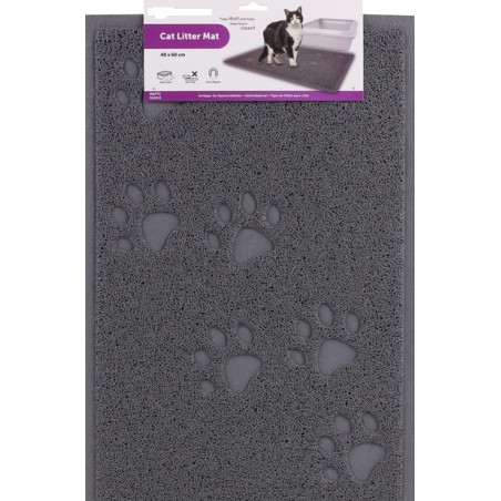 AZ PET PRODUCTION Rex tappetino per toilette grigio 30x40cm