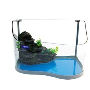 TARTARUGHIERA VETRO ONDA CM.80