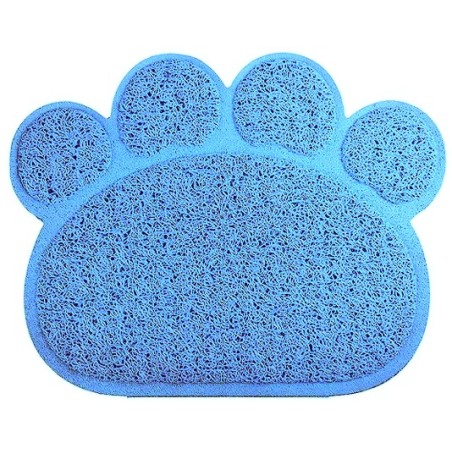 AZ PET PRODUCTION Rex tappetino per toilette ZAMPA azzurra 30x40cm