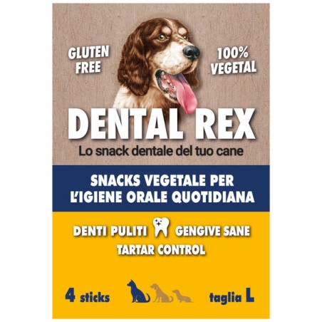 AZ PET PRODUCTION DENTAL REX taglia large 4 sticks