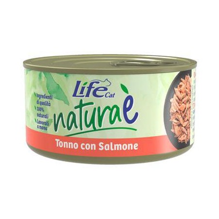 LIFE PET CARE LIFE CAT natura é LATTINA GR. 70 tonno salmone *scadenza 29/04/26*