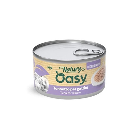 OASY OASY cat Natury CookingBroth KITTEN TONNETTO 85 GR