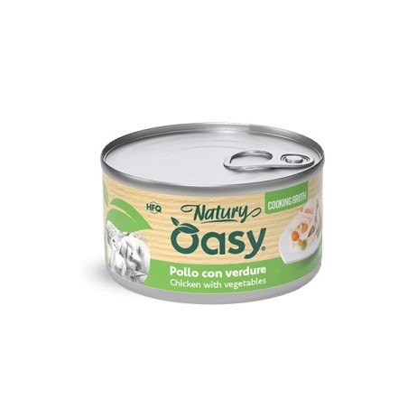 OASY OASY cat Natury CookingBroth POLLO VERDURE 85 GR