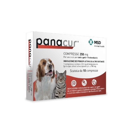MSD ANIMAL HEALTH Panacur compresse 250mg