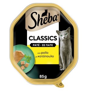 SHEBA VASCHETTA GR.85 PATE' POLLO