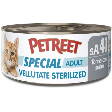 BOLTON PETREET VELLUTATE GR. 70 STERILIZZATO TONNO SURIMI AROMA GRANCHIO