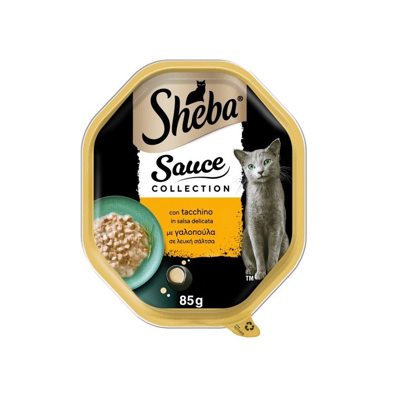 SHEBA VASCHETTA GR.85 sauce collection TACCHINO in salsa delicata