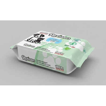 AZ PET PRODUCTION REXigien SALVIETTE BREZZA MARINA 100pz grande formato