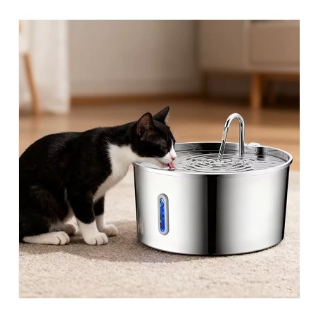 AZ PET PRODUCTION REX FONTANELLA INOX SMALL LITRI 3,2