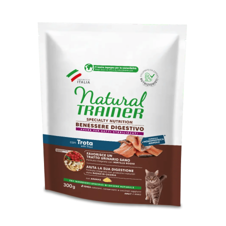 AFFINITY TRAINER FELINE NATURAL ADULT MONOPROTEIN STERILIZED TROTA 300 GR