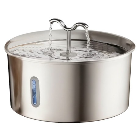 AZ PET PRODUCTION REX FONTANELLA INOX LARGE 7 LITRI