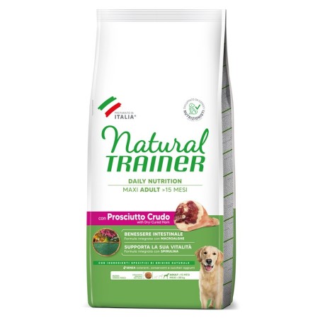 TRAINER DOG NATURAL ADULT MAXI PROSCIUTTO KG.12