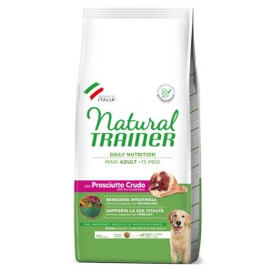 TRAINER DOG NATURAL ADULT MAXI PROSCIUTTO KG.12