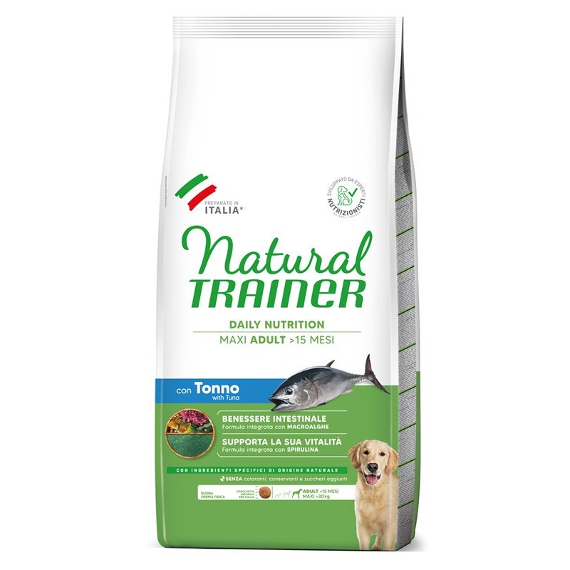 TRAINER DOG NATURAL ADULT MAXI TONNO KG.12