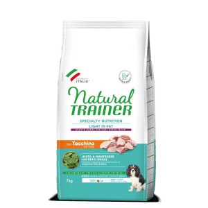 TRAINER NATURAL LIGHT IN FAT SMALL&TOY ADULT CON TACCHINO KG.7