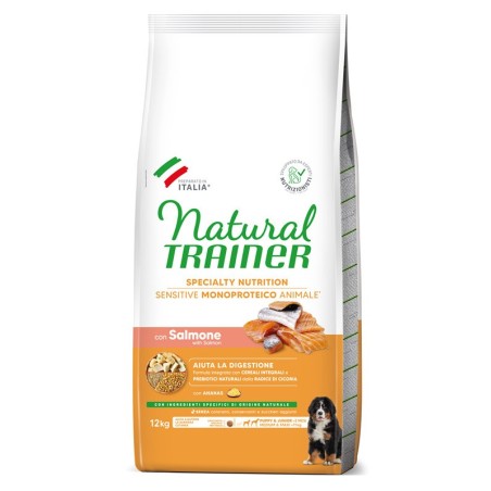 TRAINER SENSITIVE PUPPY M/M SALMONE KG 12