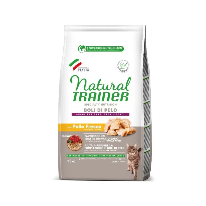 TRAINER FELINE BOLI DI PELO KG.1,5