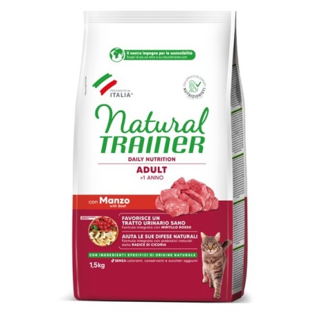 TRAINER FELINE NATURAL ADULT MANZO KG.1,5