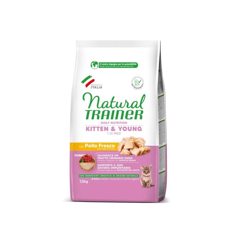 TRAINER FELINE NATURAL KITTEN POLLO KG 1,5