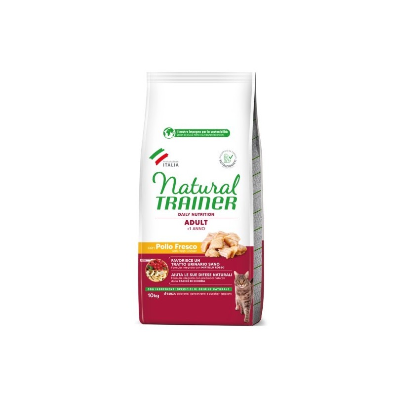 TRAINER FELINE NATURAL ADULT POLLO 10 KG