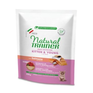 TRAINER FELINE KITTEN SALMONE 300 GR 