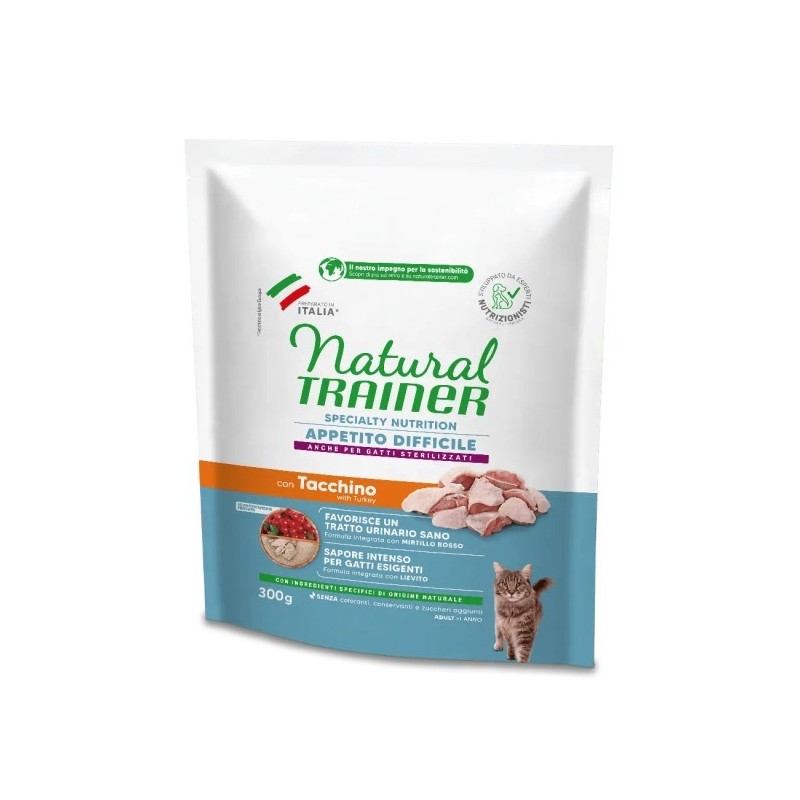 TRAINER FELINE appetito difficile TACCHINO 300GR