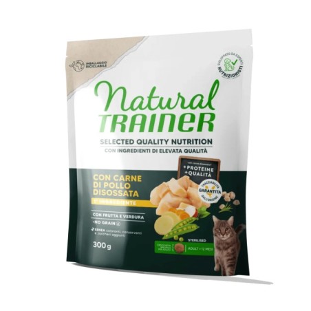 AFFINITY TRAINER CAT selected quality nutrition STERILISED POLLO 300GR