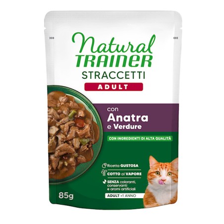 AFFINITY TRAINER CAT busta 85gr straccetti  ADULT ANATRA