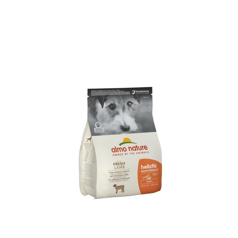 ALMO NATURE HOLISTIC CROQUETTES CANE ADULTO SMALL GUSTO AGNELLO E RISO 2Kg ...