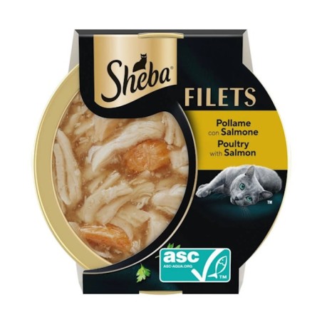 MARS SHEBA FILETS GR. 60 POLLAME SALMONE