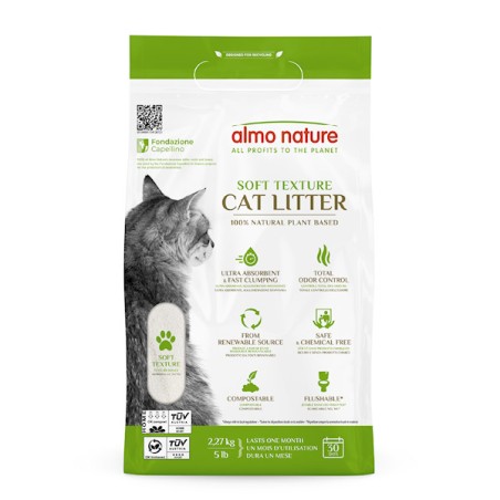 ALMO ALMO NATURE CAT LITTER 100% NATURAL 2.27KG