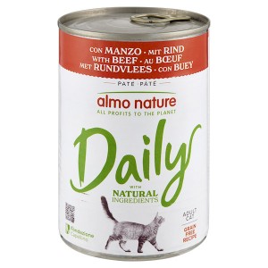 ALMO DAILY GATTO 400 GR MANZO