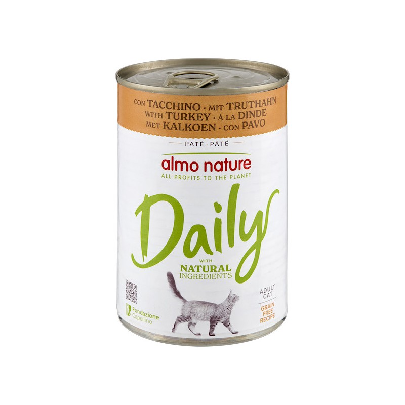 ALMO DAILY GATTO 400 GR TACCHINO