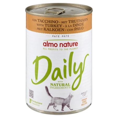 ALMO DAILY GATTO 400 GR TACCHINO