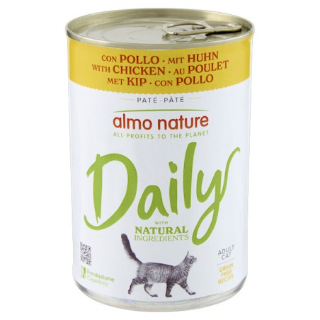 ALMO DAILY GATTO 400 GR POLLO