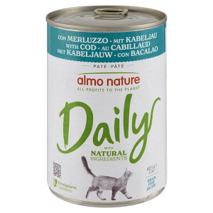 ALMO NATURE DAILY GATTO 400 GR MERLUZZ