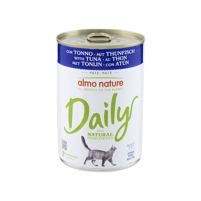 ALMO NATURE DAILY GATTO 400 GR TONNO