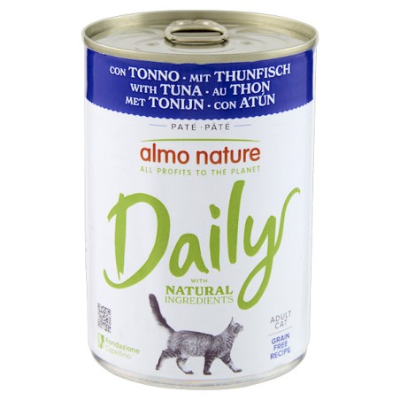 ALMO NATURE DAILY GATTO 400 GR TONNO