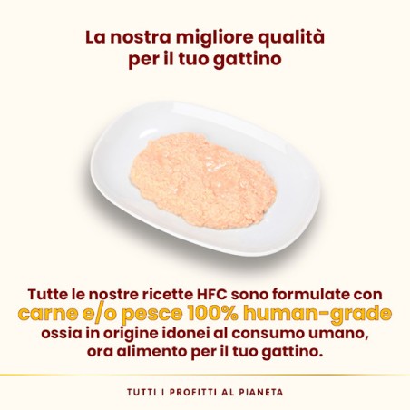 ALMO ALMO NATURE GR.70 KITTEN POLLO