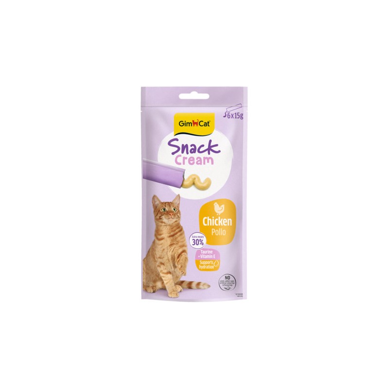 GIMCAT CREAM Pollo 6x15gr