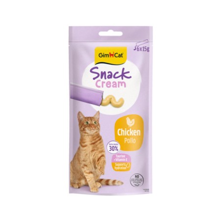 GIMCAT CREAM Pollo 6x15gr