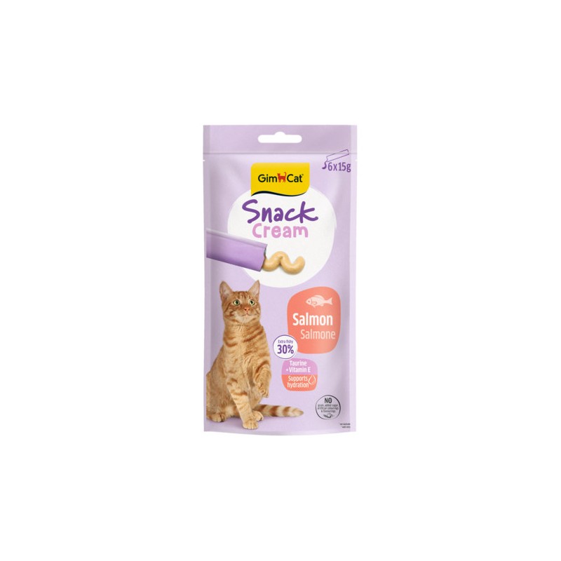 GIMCAT CREAM Salmone 6x15gr
