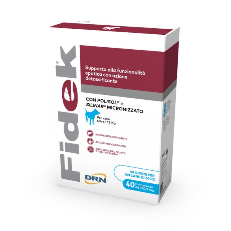DRN FIDEK 40 cpr 1500MG -cani oltre 15kg-