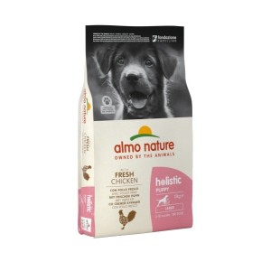 ALMO NATURE HOLISTIC CROQUETTES CANE PUPPY LARGE POLLO E RISO 12Kg 