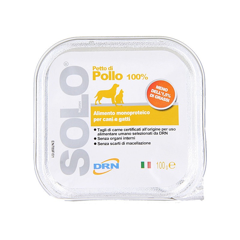 SOLO PETTO DI POLLO GR.300