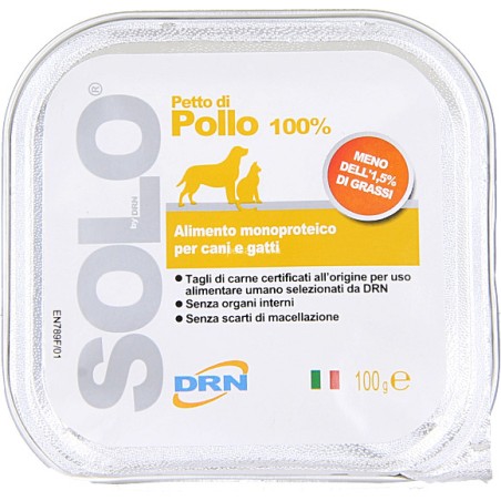 SOLO PETTO DI POLLO GR.300