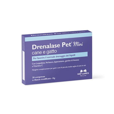 NBF DRENALASE PET MINI 20 COMPRESSE